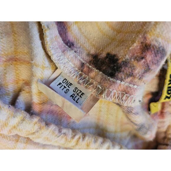 SKIDZ Original Womens Multicolor Tie-Dye Drawstring Pockets Ankle Pants One Size - Picture 4 of 6